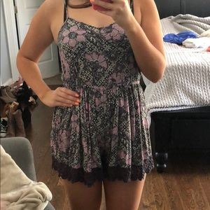 Floral romper